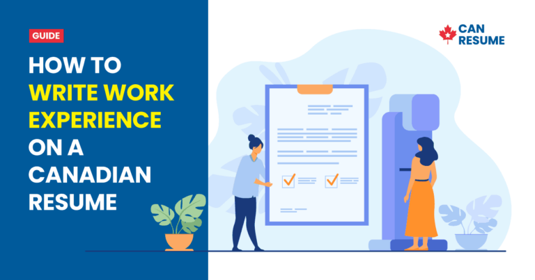 How To Write-Work-Experience On A Canadian Resume
