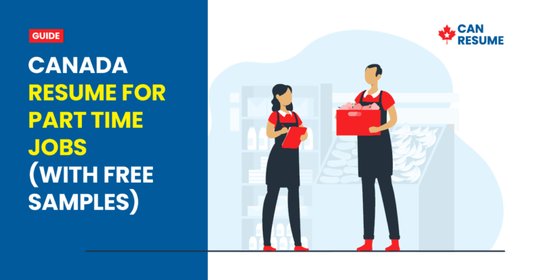Canada Resume for Part-Time Jobs