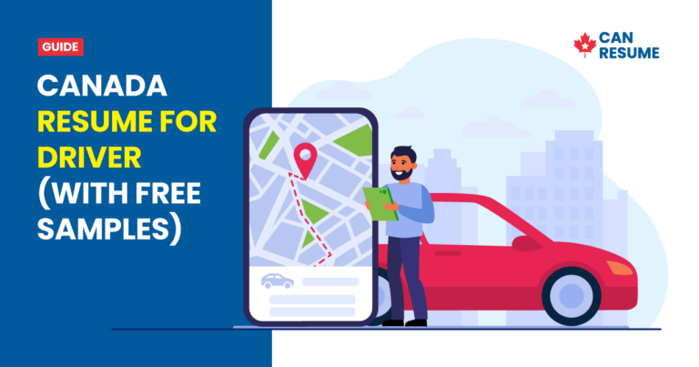 Canada resume for driver free samples