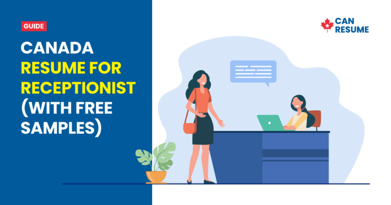 Canada Resume For Receptionist