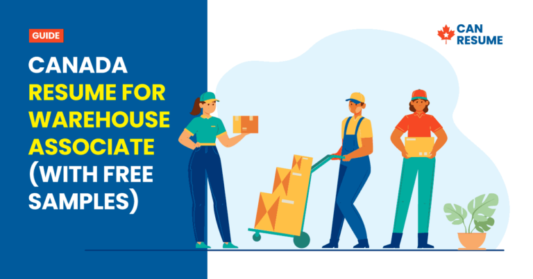 Canada Resume For Warehouse Associate